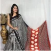 PID 62459 Generic Women s Satin Printed Saree With Unstitched Blouse 5 5 Mtr Black 1 1000x1000 1 Women's Satin Printed Saree With Unstitched Blouse 5.5Mtr (Black)