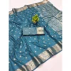 PID 62468 Generic Women s Jacquard Silk Jaquard Woven Saree With Unstitched Blouse 5 5 Mtr Light Blu 1000x1000 1 Women's Jacquard Silk Jaquard Woven Saree With Unstitched Blouse 5.5Mtr (Light Blue)