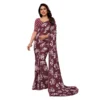 PID 62513 Generic Women s Georgette Printed Saree With Unstitched Blouse 5 5 Mtr Brown 1 1000x1000 1 Women's Georgette Printed Saree With Unstitched Blouse 5.5Mtr (Brown)