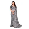 PID 62514 Generic Women s Georgette Printed Saree With Unstitched Blouse 5 5 Mtr Grey 1 1000x1000 1 Women's Georgette Printed Saree With Unstitched Blouse 5.5Mtr (Grey)