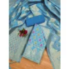 PID 62676 Generic Womens Banarasi Silk Printed Unstitched Salwar Suit Material With Dupatta Sky Blue 1000x1000 1 Women's Banarasi Silk Printed Unstitched Salwar Suit Material With Dupatta (Sky Blue, 3Mtrs)