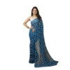 PID 63029 Generic Women s Georgette Printed Saree With Unstitched Blouse 5 5 Mtr Blue 1 1000x1000 1 Women's Georgette Printed Saree With Unstitched Blouse 5.5Mtr (Blue)