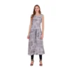 PID 63335 Women s Casual Crepe Sleeveless Slit Dress Light Grey 1 1000x1000 1 Women's Casual Crepe Sleeveless Slit Dress (Light Grey)