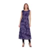 PID 63337 Women s Casual Crepe Sleeveless Slit Dress Navy Blue 1 1000x1000 1 Women's Casual Crepe Sleeveless Slit Dress (Navy Blue)