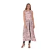 PID 63338 Women s Casual Crepe Sleeveless Slit Dress Light Pink 1 1000x1000 1 Women's Casual Crepe Sleeveless Slit Dress (Light Pink)