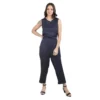 PID 63339 Women s Casual Crepe Sleeveless Jump Suit Navy Blue 1 1000x1000 1 Women's Casual Crepe Sleeveless Jump Suit (Navy Blue)