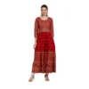PID 63361 Women s Casual Rayon 3 4th Sleeves Dress Red 1 1000x1000 1 Women's Casual Rayon 3-4th Sleeves Anarkali Kurti (Red)