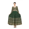 PID 63364 Women s Casual Rayon 3 4th Sleeves Dress Green 1 1000x1000 1 Women's Casual Rayon 3-4th Sleeves Anarkali Kurti (Green)