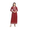 PID 63374 Women s Casual Rayon Full sleeve Kurti Maroon 1 1000x1000 1 Women's Casual Rayon Full sleeve Kurti (Maroon)