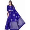 PID 63578 Women s Soft Lichi Silk Printed Saree With Unstitched Blouse 5 5 Mtr R Blue 1 1000x1000 1 Women's Soft Lichi Silk Printed Saree With Unstitched Blouse 5.5Mtr (Royal-Blue)