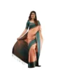 PID 63623 Women s Soft Lichi Silk Printed Saree With Unstitched Blouse 5 5 Mtr Orange 1 1000x1000 1 Women's Soft Lichi Silk Printed Saree With Unstitched Blouse 5.5Mtr (Orange)