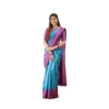 PID 63634 Women s Soft Lichi Silk Printed Saree With Unstitched Blouse 5 5 Mtr Sku Blue 1 1000x1000 1 Women's Soft Lichi Silk Printed Saree With Unstitched Blouse 5.5Mtr (Sky-Blue)