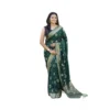 PID 63674 Women s Soft Lichi Silk Printed Saree With Unstitched Blouse 5 5 Mtr Bottle Green 1 1000x1000 1 Women's Soft Lichi Silk Printed Saree With Unstitched Blouse 5.5Mtr (Bottle-Green)