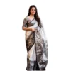 PID 63684 Women s Soft Lichi Silk Printed Saree With Unstitched Blouse 5 5 Mtr Off White 1 1000x1000 1 Women's Soft Lichi Silk Printed Saree With Unstitched Blouse 5.5Mtr (Off-White)