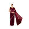 PID 63879 Women s Jimmy Choo solid Saree With Unstitched Blouse 5 5 Mtr Wine 1 1000x1000 1 Women's Jimmy Choo solid Saree With Unstitched Blouse 5.5Mtr (Wine )