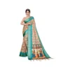 PID 63886 Women s Cotton Silk Printed Saree With Unstitched Blouse 5 5 Mtr Sky Blue 1 1000x1000 1 Women's Cotton Silk Printed Saree With Unstitched Blouse 5.5Mtr (Sky Blue)
