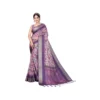 PID 63887 Women s Cotton Silk Printed Saree With Unstitched Blouse 5 5 Mtr Purple 1 1000x1000 1 Women's Cotton Silk Printed Saree With Unstitched Blouse 5.5Mtr (Purple)
