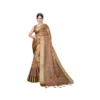 PID 63895 Women s Cotton Silk Printed Saree With Unstitched Blouse 5 5 Mtr Peach 1 1000x1000 1 Women's Cotton Silk Printed Saree With Unstitched Blouse 5.5Mtr (Peach)