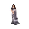 PID 63910 Women s Linen Cotton Printed Saree With Unstitched Blouse 5 5 Mtr White Black 1 1000x1000 1 Women's Linen Cotton Printed Saree With Unstitched Blouse 5.5Mtr (White & Black)