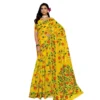 PID 65160 Women s Georgette Printed Saree With Unstitched Blouse 5 5 Mtr Yellow 1 1000x1000 1 Women's Georgette Printed Saree With Unstitched Blouse 5.5Mtr (Yellow)