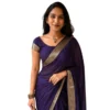 PID 65187 Women s Vichitra Silk Printed Saree With Unstitched Blouse 5 5 Mtr Purple 1 1000x1000 1 Women's Vichitra Silk Printed Saree With Unstitched Blouse 5.5Mtr (Purple)