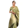 PID 65191 Women s Satin Printed Saree With Unstitched Blouse 5 5 Mtr Green 1 1000x1000 1 Women's Satin Printed Saree With Unstitched Blouse 5.5Mtr (Green)
