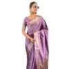 PID 65193 Women s Satin Printed Saree With Unstitched Blouse 5 5 Mtr Purple 1 1000x1000 1 Women's Satin Printed Saree With Unstitched Blouse 5.5Mtr (Purple)