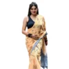 PID 65212 Women s Linen Printed Saree With Unstitched Blouse 5 5 Mtr Peach 1 1000x1000 1 Women's Linen Printed Saree With Unstitched Blouse 5.5Mtr (Peach)