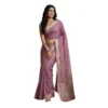 PID 65220 Women s Cotton Printed Saree With Unstitched Blouse 5 5 Mtr Purple 1 1000x1000 1 Women's Cotton Printed Saree With Unstitched Blouse 5.5Mtr (Purple)