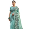 PID 65299 Women s Linen Cotton Printed Saree With Unstitched Blouse 5 5 Mtr Sea Green 1 1000x1000 1 Women's Linen Cotton Printed Saree With Unstitched Blouse 5.5Mtr (Sea Green)