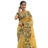 PID 65302 Women s Linen Cotton Printed Saree With Unstitched Blouse 5 5 Mtr Yellow 1 1000x1000 1 Women's Linen Cotton Printed Saree With Unstitched Blouse 5.5Mtr (Yellow)