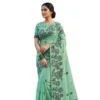 PID 65303 Women s Linen Cotton Printed Saree With Unstitched Blouse 5 5 Mtr Rama Green 1 1000x1000 1 Women's Linen Cotton Printed Saree With Unstitched Blouse 5.5Mtr (Rama Green)