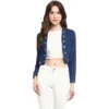 PID 65423 Women s Denim Embellished Long Sleeves Shrug Blue 1 1000x1000 1 Women's Denim Embellished Long Sleeves Shrug (Blue)