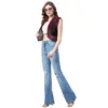 PID 65431 Women s Denim And Fur Solid Sleeveless Shrug Black Maroon 1 1000x1000 1 Women's Denim And Fur Solid Sleeveless Shrug (Black - Maroon)