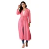 PID 65439 Women s Chiffon Self Design Long Sleeves Shrug Pink 1 1000x1000 1 Women's Chiffon Self Design Long Sleeves Shrug (Pink)