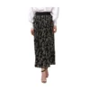 PID 65448 Women s Georgette Chain Print Elasticated Skirt Black and Cream 1 1000x1000 1 Women's Georgette Chain Print Elasticated Skirt (Black-Cream)