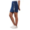 PID 65459 Women s Denim Lycra Solid Button Skirt Blue 1 1000x1000 1 Women's Denim Lycra Solid Button Skirt (Blue)