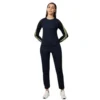 PID 65503 Women s Cotton Solid Long Sleeves Tracksuit Navy Lime 1 1000x1000 1 Women's Cotton Solid Long Sleeves Tracksuit (Navy - Green)