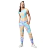 PID 65507 Women s Cotton Tie And Dye Short Sleeve Tracksuit Multi 1 1000x1000 1 Women's Cotton Tie And Dye Short Sleeve Tracksuit (Multicolor)