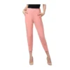 PID 65510 Women s Polyester Solid Elasticated Trousers Pink 1 1000x1000 1 Women's Polyester Solid Elasticated Trousers (Pink)