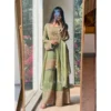 PID 66501 Women s Silk Embroidered 3 4th Sleeve Round Kurti With Sarara and Dupatta Set Green 1 1000x1000 1 Women's Silk Embroidered 3/4th Sleeve Round Kurti With Sharara Pant and Dupatta Set (Green)