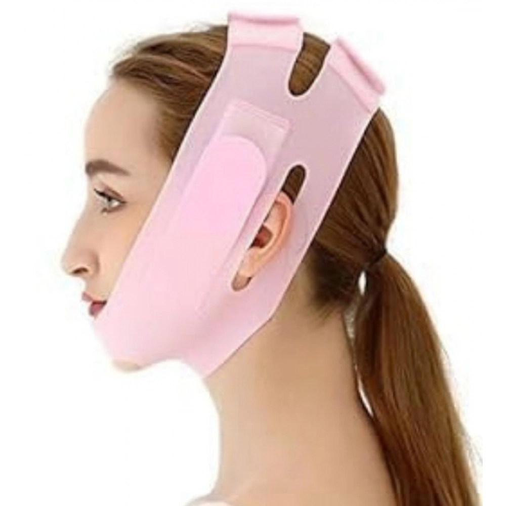 Pack of 2 V Face Mask (Pink) - Image 2