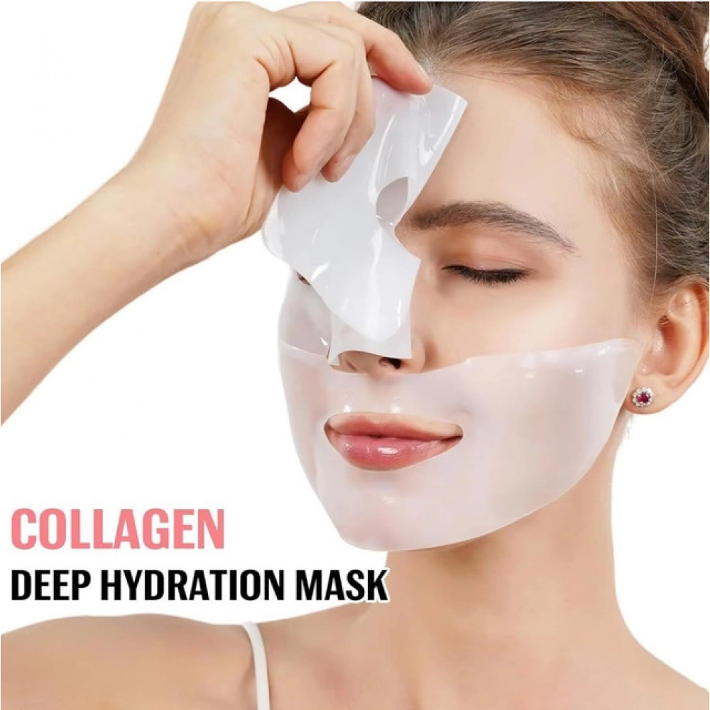 Pack of 2 Bio-Collagen Face Mask (Multicolor) - Image 4