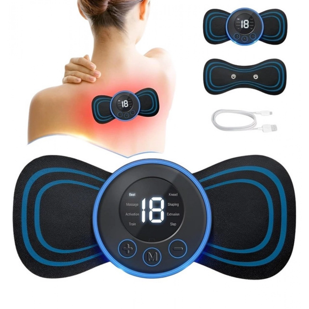 Pack of 2 Butterfly Massager (Black) - Image 2