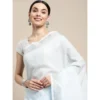 PID 67031 Women s Linen Cotton Striped Saree With Unstitched Blouse 5 5 Mtr Sky Blue 1 1000x1000 1 Women's Linen Cotton Striped Saree With Unstitched Blouse 5.5Mtr (Sky Blue)