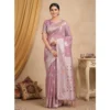PID 67034 Women s Linen Cotton Printed Saree With Unstitched Blouse 5 5 Mtr Purple 1 1000x1000 1 Women's Linen Cotton Printed Saree With Unstitched Blouse 5.5Mtr (Purple)