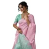 PID 67042 Women s Linen Cotton Printed Saree With Unstitched Blouse 5 5 Mtr Pink 1 1000x1000 1 Women's Linen Cotton Printed Saree With Unstitched Blouse 5.5Mtr (Pastel Pink)