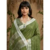 PID 67101 Women s Linen Cotton Printed Saree With Unstitched Blouse 5 5 Mtr Green 1 1000x1000 1 Women's Linen Cotton Printed Saree With Unstitched Blouse 5.5Mtr (Green)