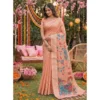 PID 67128 Generic Women s Linen Cotton Floral Embroiderd Saree With Unstitched Blouse 5 5 Mtr Peach 1000x1000 1 Women's Linen Cotton Floral Embroidered Saree With Unstitched Blouse 5.5Mtr (Peach)