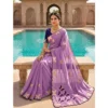 PID 67161 Women s Star Georgette Embellished Saree With Unstitched Blouse 5 5 Mtr Lavender 1 1000x1000 1 Women's Star Georgette Embellished Saree With Unstitched Blouse 5.5Mtr (Lavender)